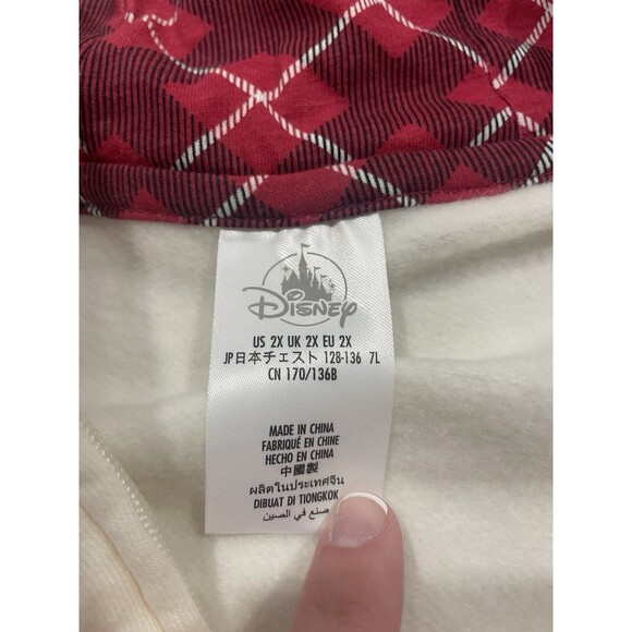 Disney Parks Mickey Mouse Christmas Joy 2021 Hoodie Sweatshirt & Sweatpants 2XL - Picture 4 of 15